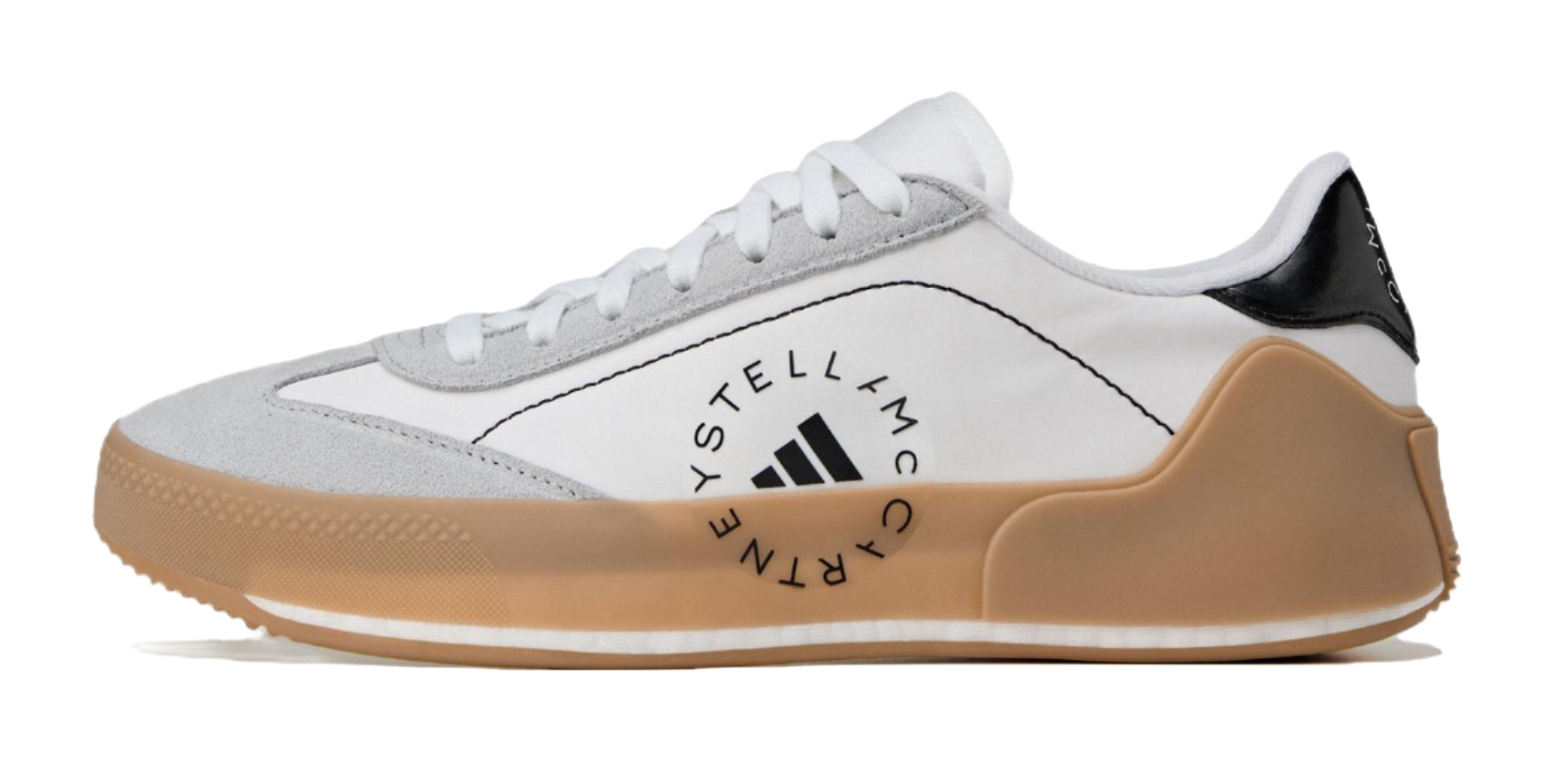 Court Boost Stella McCartney x Court Boost Wmns Adidas White Charcoal Gum  vjsneaker.com