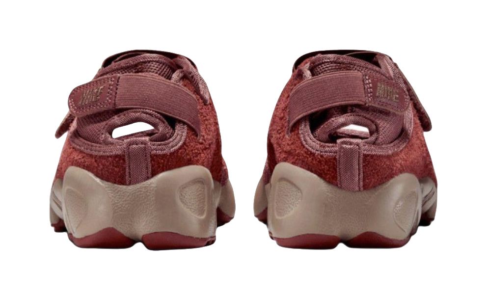 Nike Air Rift Anti Slip Wear Resistant Low Top Casual Shoes Womens Red Brown  vjsneaker.com