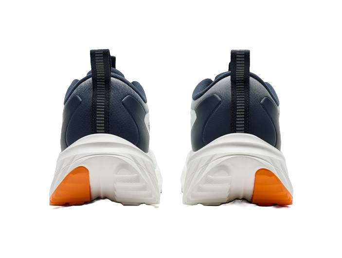 XTEP Comfortably Slip Resistant Coverage Rebound Low top Running Shoes Men's White Blue 