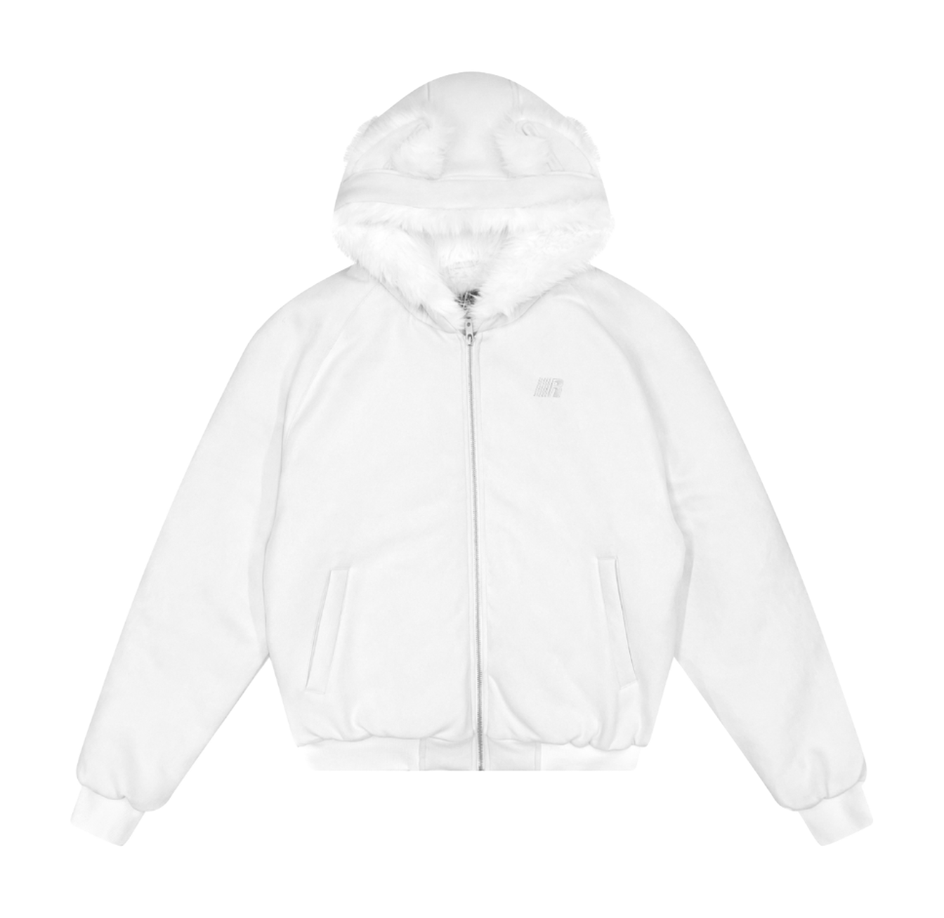 FDR Puffer Jackets Unisex Fur Collar Moderate  VJSNEAKER