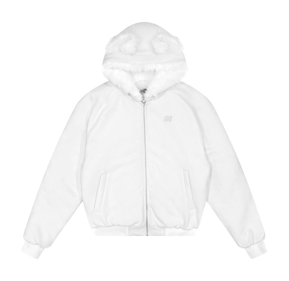 FDR Puffer Jackets Unisex Fur Collar Moderate  VJSNEAKER