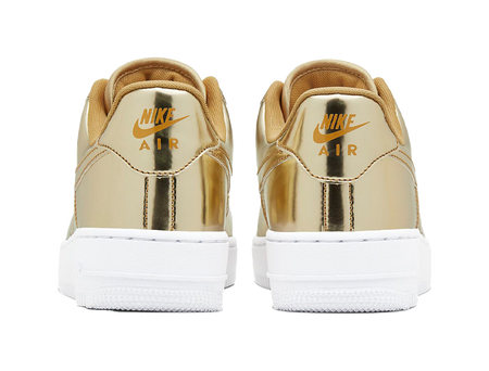 Nike Air Force 1 Low Metallic Gold Womens  vjsneaker.com