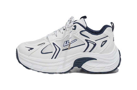 Warrior Low top Chunky Sneakers Womens Silver Gray Black  vjsneaker.com