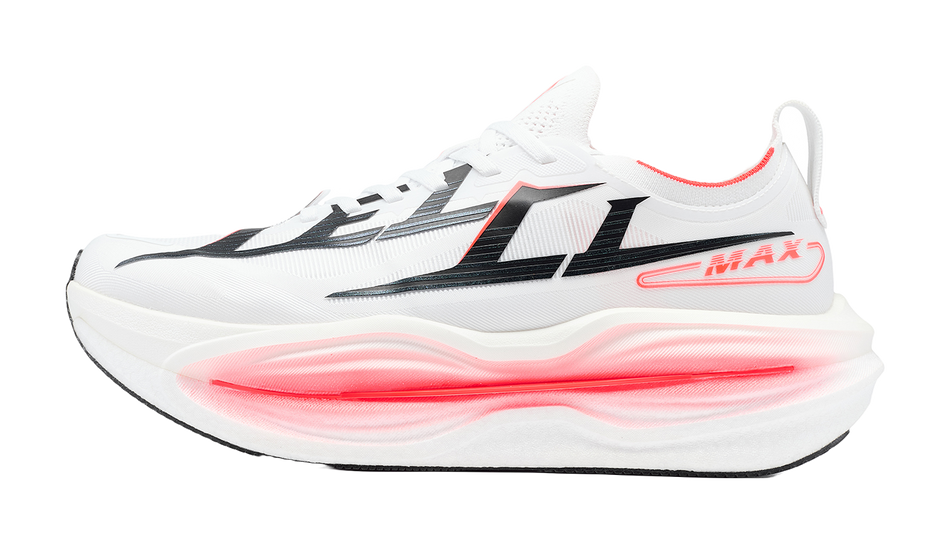 Qiaodan TG 2.0 LEILI 2 MAX "Pure White Black" QDB023264295 - Unisex Running Shoe White Black