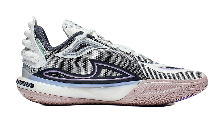 Li Ning Wade All City 11 V2 Cushioning Breathable Support Lightweight Rebound Low top Basketball Shoes Mens Ivory  VJSNEAKER