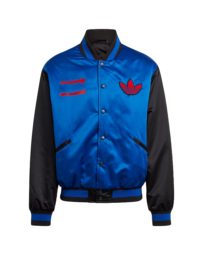 adidas originals Mens Run-dmc Collegiate Jacket Blue  vjsneaker.com