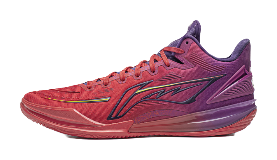 Li-Ning x LPL Liren 7 "Kayn" ABAW043-13 - Low Basketball Shoe Unisex Stone Flower Red Xinjiang Blue