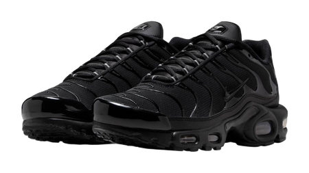Nike Air Max Plus Triple Black Womens  vjsneaker.com