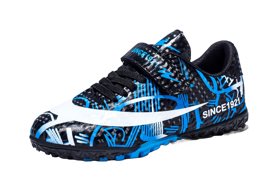 Binary Slip Resistant Anti Kick Lightweight Cushioning Low top Kids Soccer Shoes Kids  VJSNEAKER