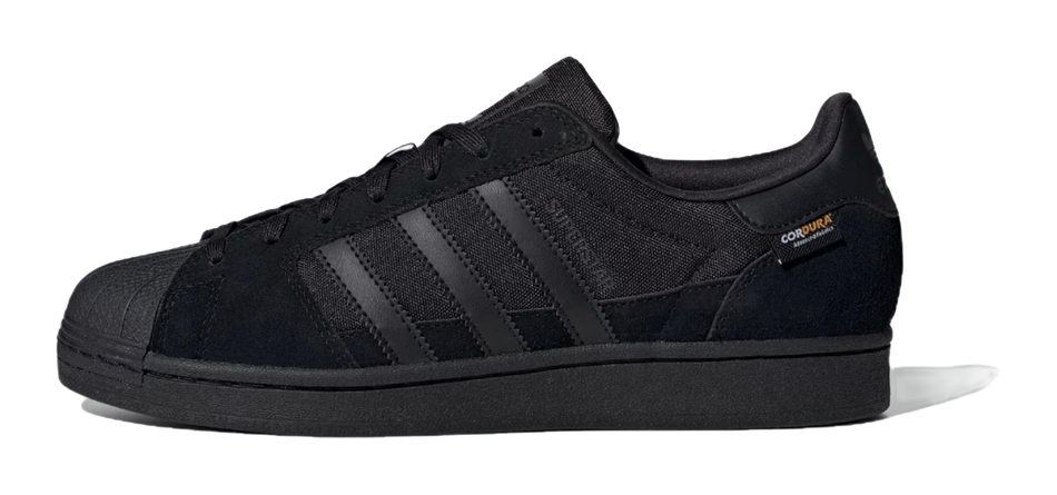 Adidas Superstar Black Carbon Cordura  vjsneaker.com