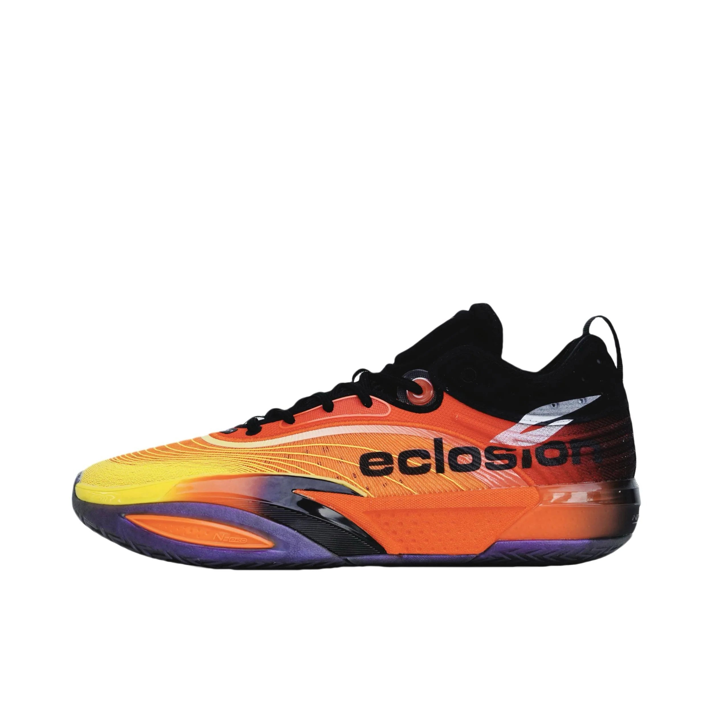 ANTA SNEAKERVERSE SV Eclosion Type 2 LT 'Power Orange' - Basketball Shoes Men Black