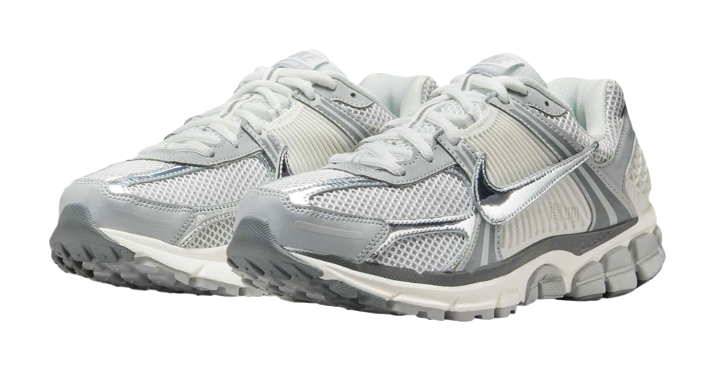 Nike Vomero 5 Breathable Support Casual Running Shoes Unisex White Silver Gray  vjsneaker.com
