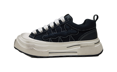 SHOOT BRAND Reprise Slip Resistant Abrasion Resistant Low top Canvas Shoes Unisex Black 