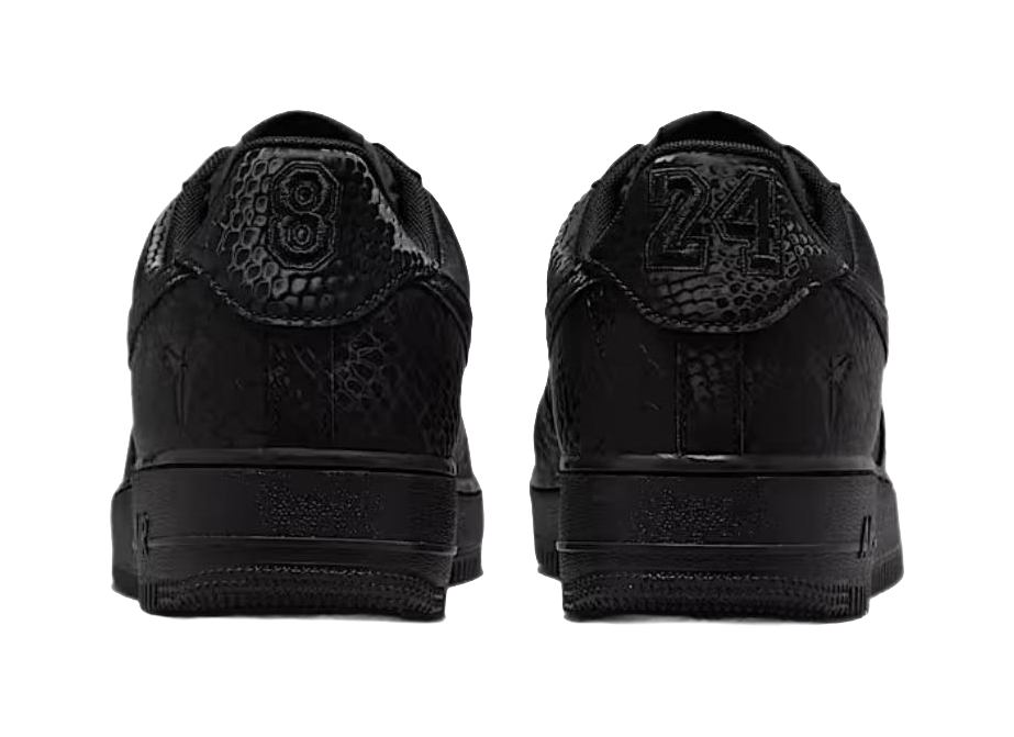 Nike Air Force 1 Breathable Low top Skateboard Shoes Mens Black  vjsneaker.com