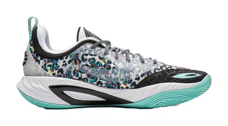 Li Ning DLO2 Low top Basketball Shoes Unisex White Black
