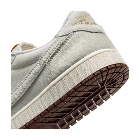 Jordan Air Jordan 1 Low top Vintage Basketball Shoes Unisex White Blue  vjsneaker.com