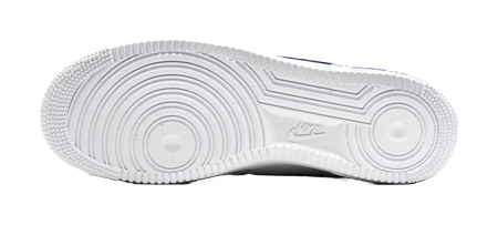 Nike Air Force 1 Low 07 LV8 White Deep Royal Blue  vjsneaker.com