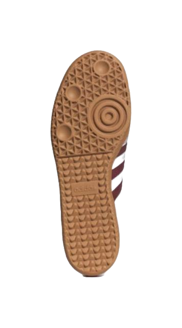 Adidas Samba Og White Burgundy Gum  vjsneaker.com