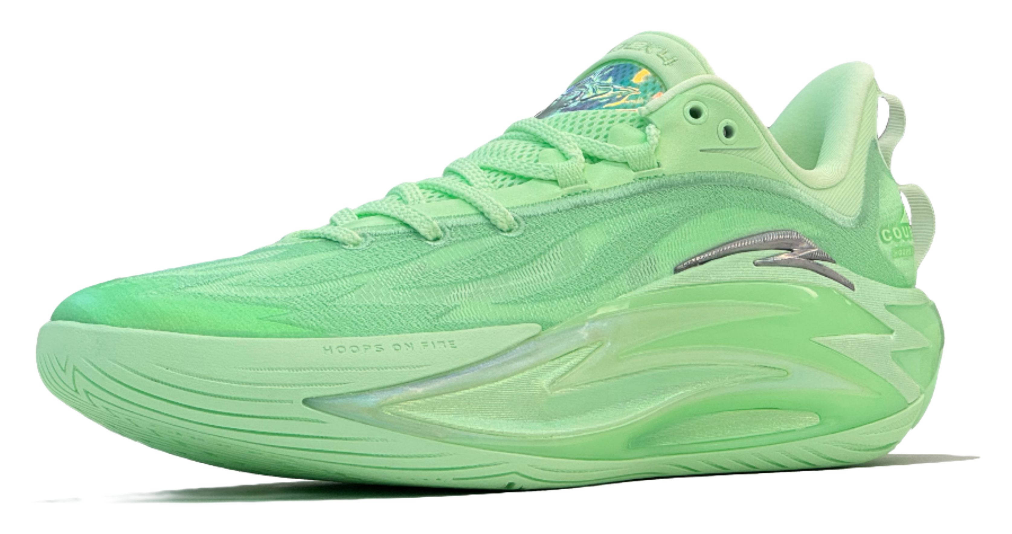 Anta Shock Wave 7 Pro "Awakens Green" 112631606S-8 - Basketball Shoe Unisex Green