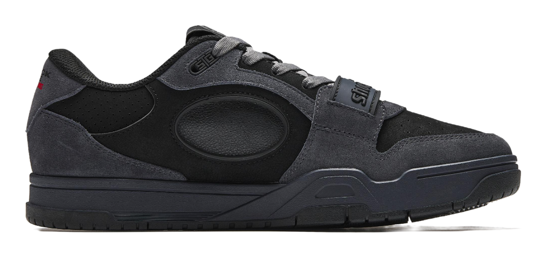 Anta STG Coverage Slip Resistant And Abrasion Resistant Low top Skateboard Shoes Men's Black Gray 