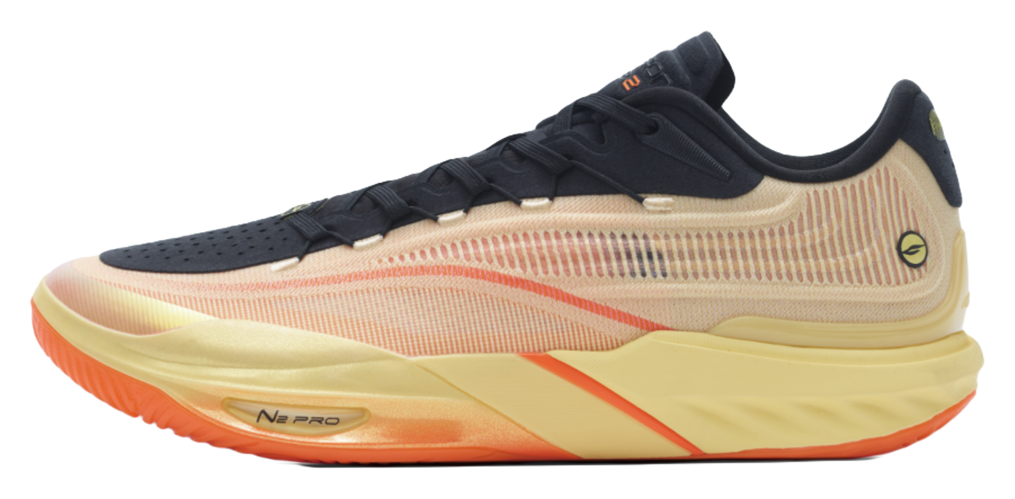 ANTA SNEAKERVERSE Eclosion Type 2 "Dawn" 112621104V-2 - Basketball Shoe Unisex Yellow Orange Red