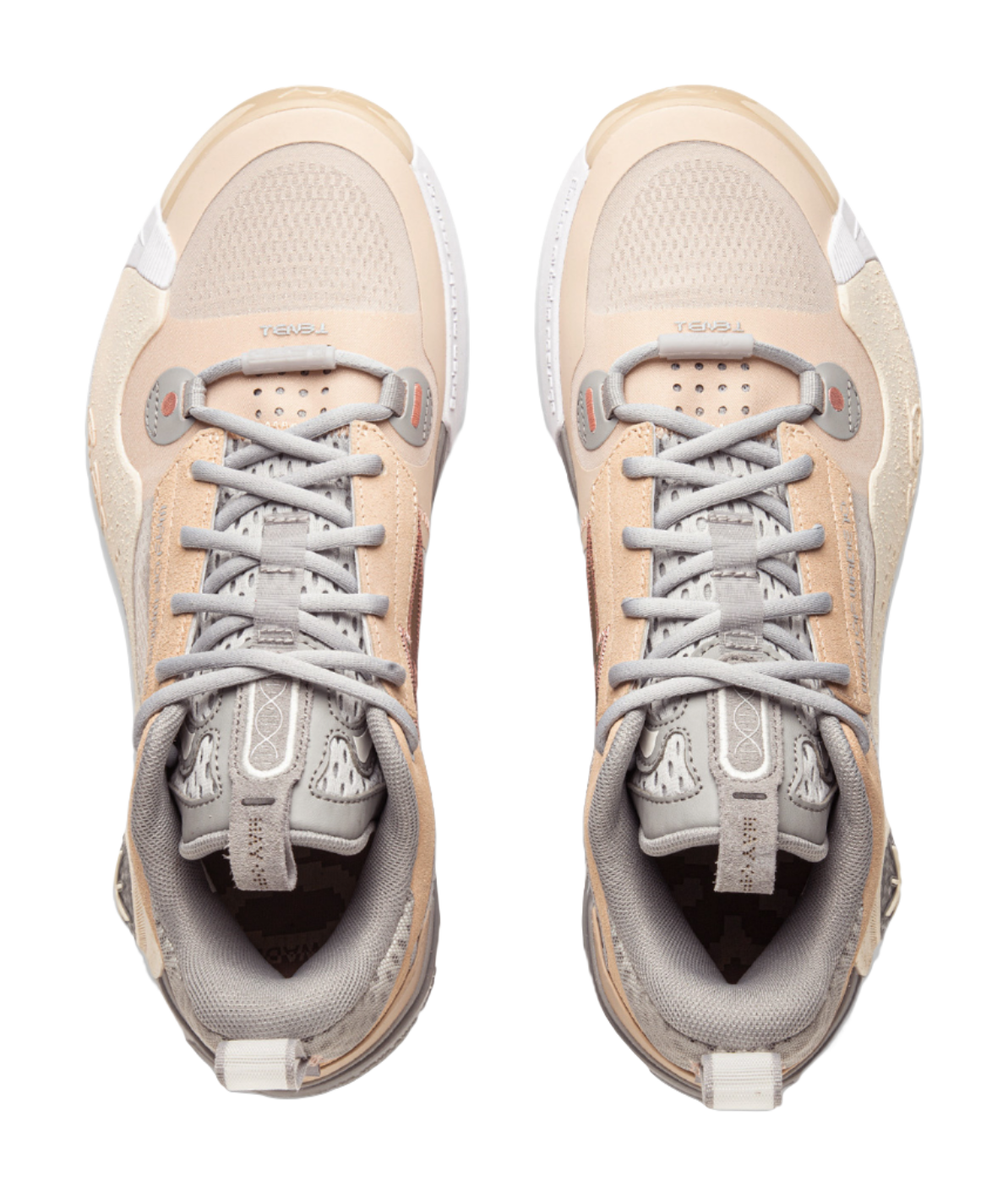 LiNing WOW 10 Way Of Wade 10 Slip Resistant Abrasion Resistant Low top Basketball Shoes Mens Sandy Umber  VJSNEAKER