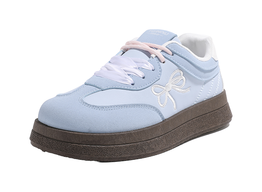 HUANQIU Anti Slip Wear Resistant Low Top Skateboard Shoes Women's 