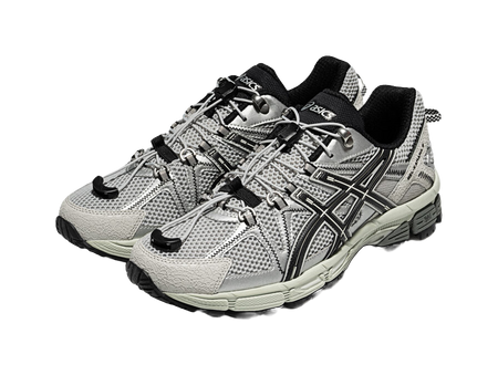 ASICS Gel Kahana 8 FL Low top Casual Running Shoes Womens Silver Gray  vjsneaker.com