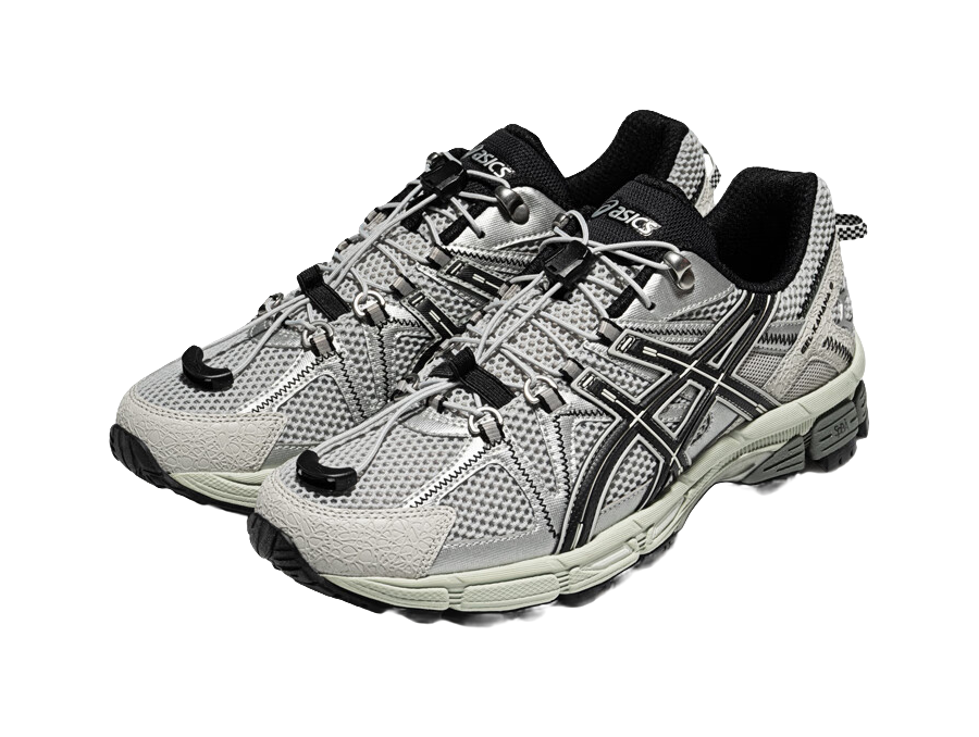 ASICS Gel Kahana 8 FL Low top Casual Running Shoes Womens Silver Gray  vjsneaker.com
