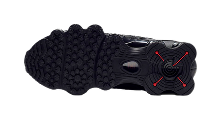 Nike Shox Tl Black Max Orange Womens  vjsneaker.com