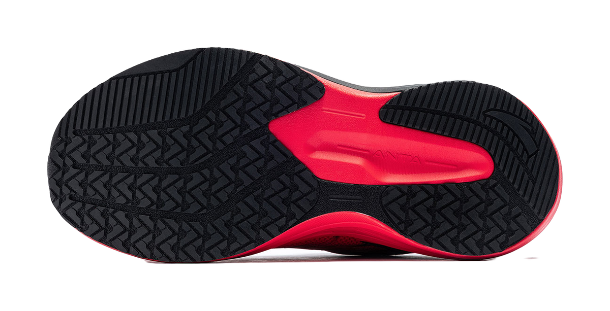 ANTA Children's Red Flame Comfortable Technology Trendy Low cut Running Shoes for Men and Women  VJSNEAKER