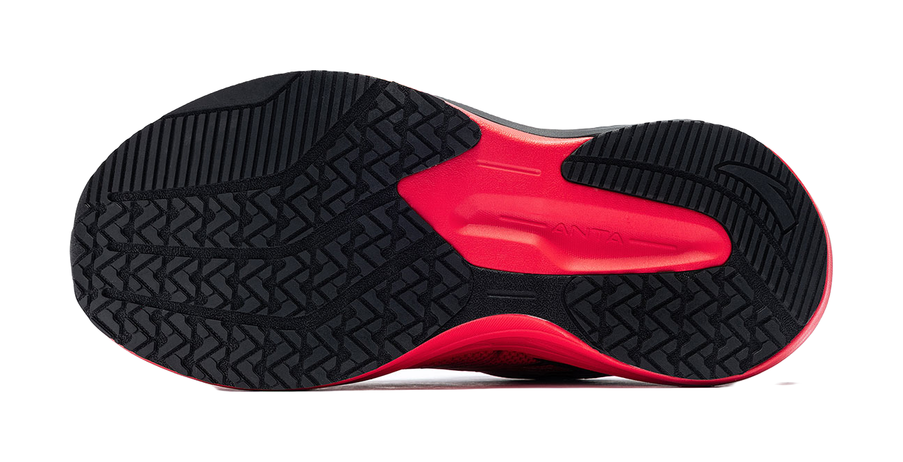 ANTA Children's Red Flame Comfortable Technology Trendy Low cut Running Shoes for Men and Women  VJSNEAKER