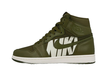 Jordan 1 Retro High Olive Canvas  vjsneaker.com