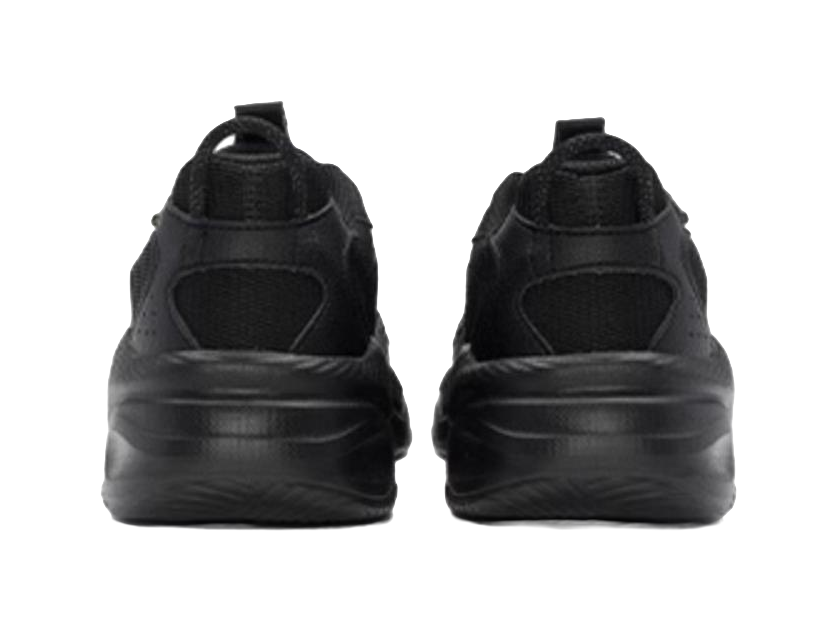 XTEP Sports Life Collection Slip Resistant And Breathable Low top Chunky Sneakers Women's Black 