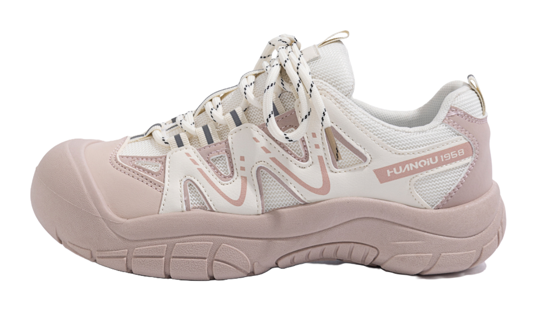 HUANQIU Breathable Coverage, Lightweight, Height Increasing Low top Chunky Sneakers Unisex 