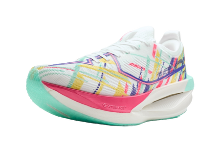 XTEP 160X 7.0 PRO "Tidal Flow" 974119110068-1 - Marathon Racing Shoe Unisex White Blue Pink