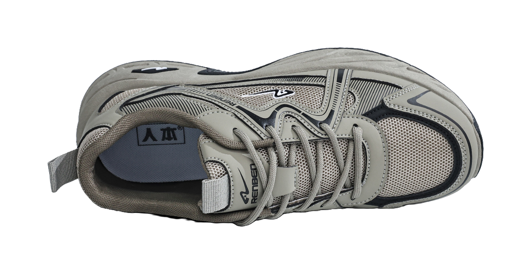 RENBEN Lightweight Height Increasing Low Top Chunky Sneakers Men's 