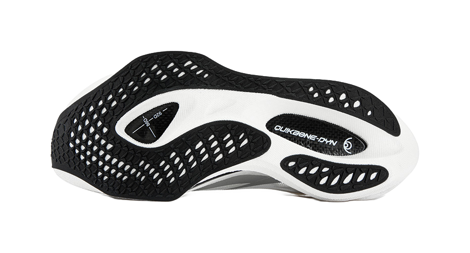 361 ° Flying Flame 4.5 MIRO Butterfly Stability Professional Sports Body Test Shock Absorber Wear resistant Breathable Low cut Carbon Plate Racing Marathon Track and Field Running Shoes Male and Female Same Silver White  vjsneaker.com