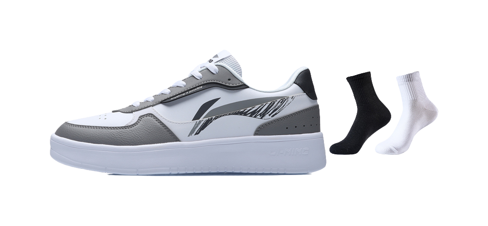 Li Ning Duda Slip Resistant, Abrasion Resistant, Balanced, Lightweight, Breathable, Height Increasing Low top  VJSNEAKER