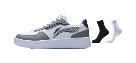 Li Ning Duda Slip Resistant, Abrasion Resistant, Balanced, Lightweight, Breathable, Height Increasing Low top  VJSNEAKER