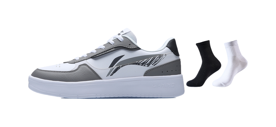 Li Ning Duda Slip Resistant, Abrasion Resistant, Balanced, Lightweight, Breathable, Height Increasing Low top  VJSNEAKER