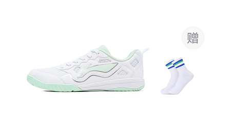 Li-Ning Eagle Eye 3.0 ESS "Po Lang" APPV011-2 - Table Tennis Shoe Unisex Standard White/Sky Blue Green