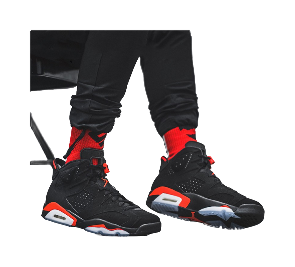 Jordan 6 Retro Black Infrared 2019 GS  vjsneaker.com