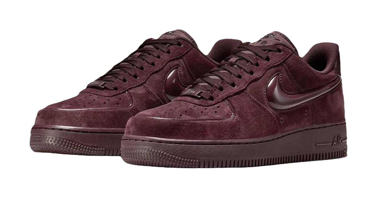 Nike Air Force 1 Low top Skateboard Shoes Womens Red  vjsneaker.com