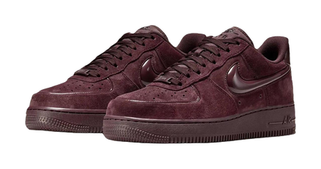 Nike Air Force 1 Low top Skateboard Shoes Womens Red  vjsneaker.com