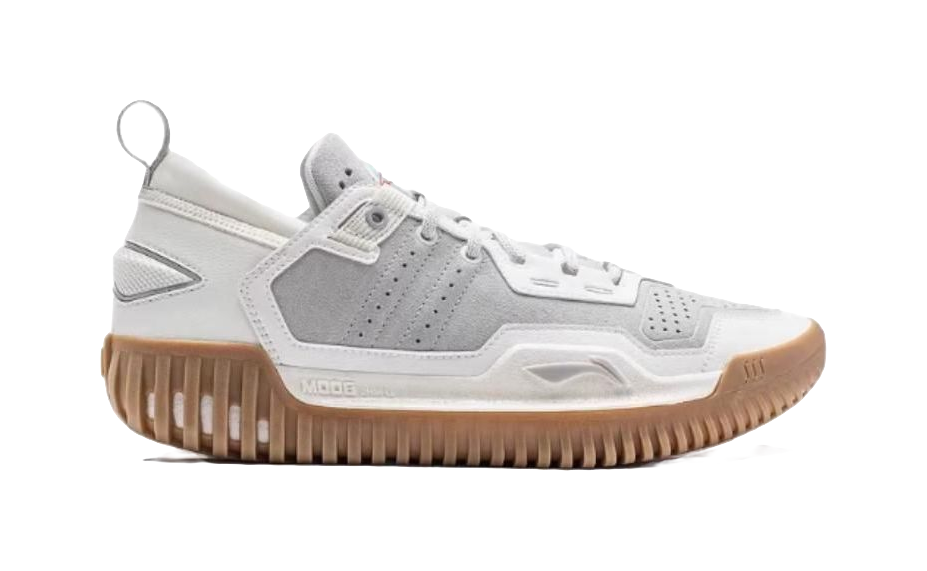 Li-Ning BadFive 3 Low White Grey ABFU005-9 - Basketball Shoes Unisex  vjsneaker.com