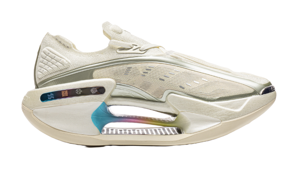 Li-Ning Shadow 4 Titanium Alloy "White Gold" ARRW013-5 - Running Shoe Unisex White