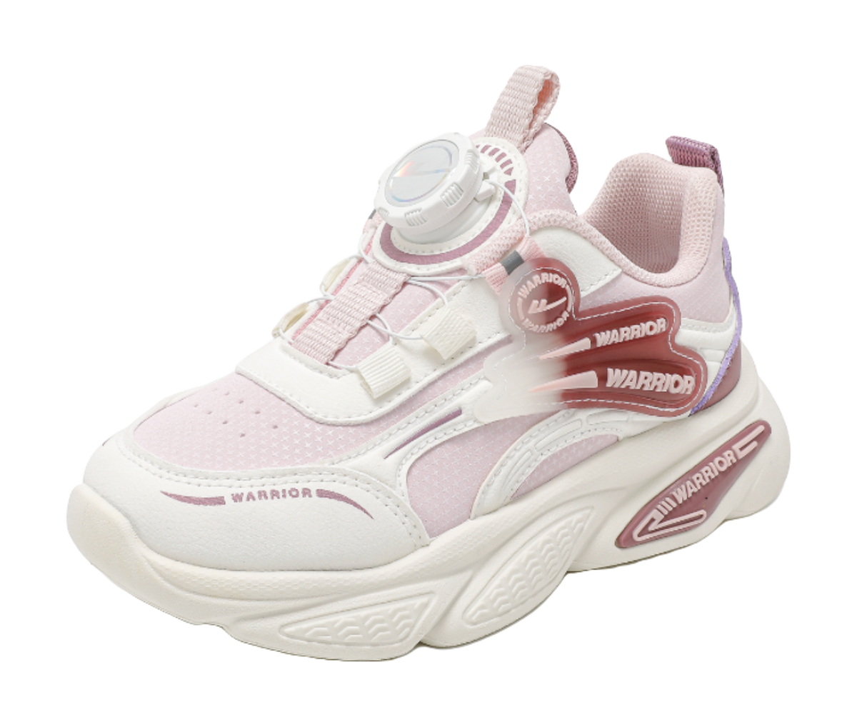 Warrior Warrior girls' sports shoes are lightweight, anti slip, shock-absorbing, wear-resistant, low cut, boys' casual shoes for children  VJSNEAKER