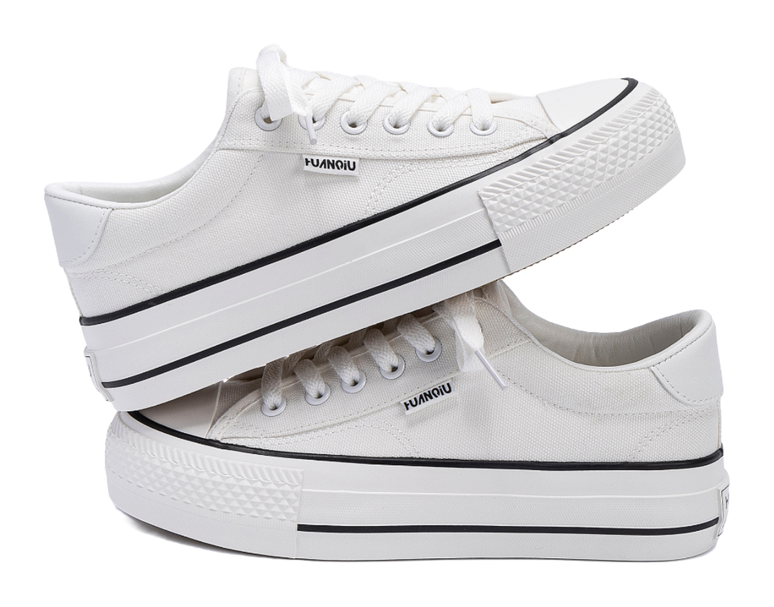 HUANQIU Wear resistant And Lightweight Low top Canvas Shoes Women's 