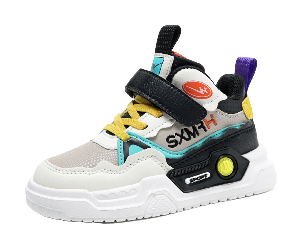 Binary Slip Resistant, Abrasion Resistant, Rebound, Lightweight Cushioning Casual Shoes Kids  VJSNEAKER